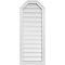 Ekena Millwork Octagonal Top Surface Mount PVC Gable Vent w/ 2"W x 2"P Brickmould Sill Frame, 16"W x 40"H GVPOT16X4003SF - alternate 1